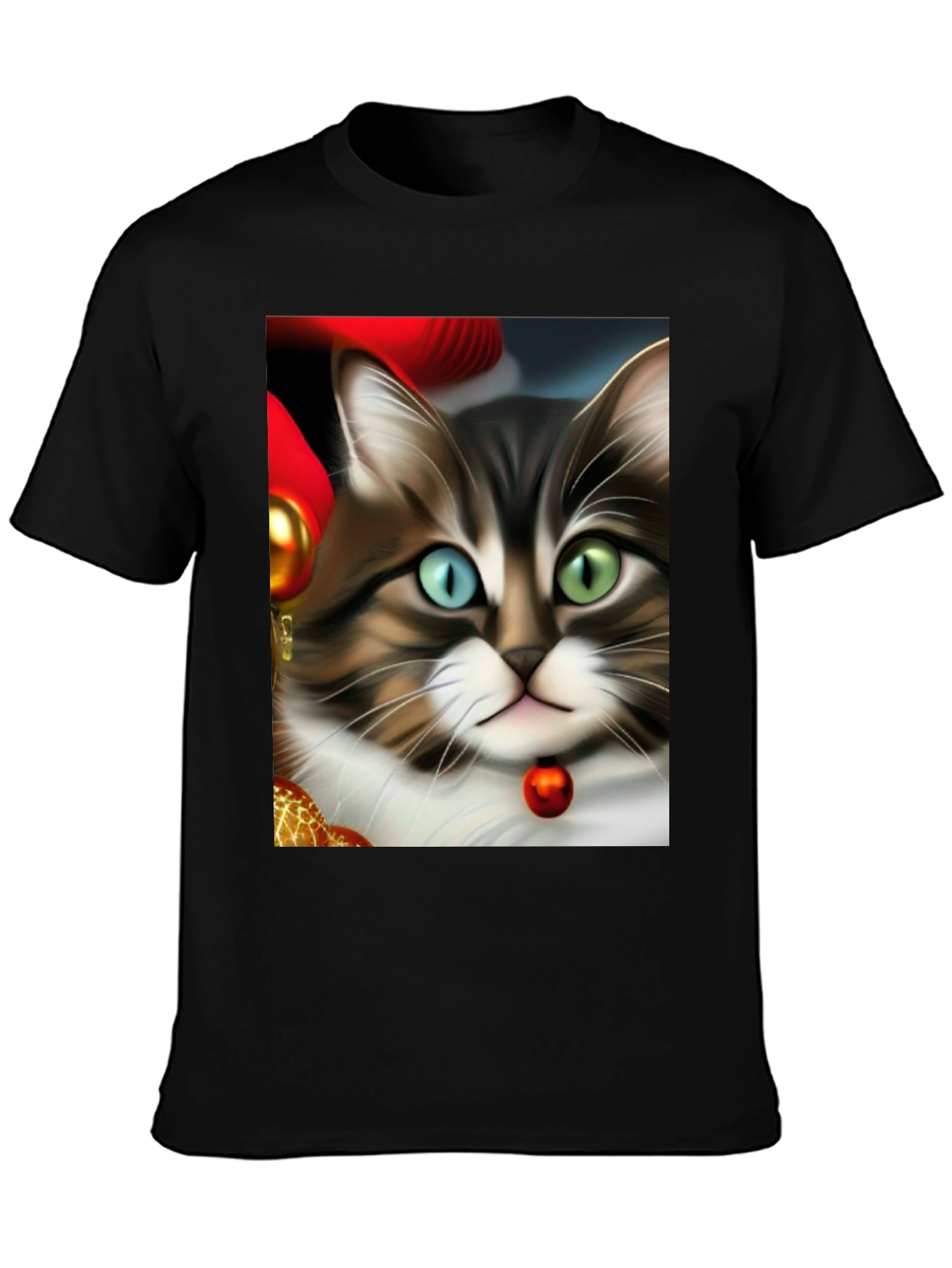 Heterochromia Cat T-Shirt