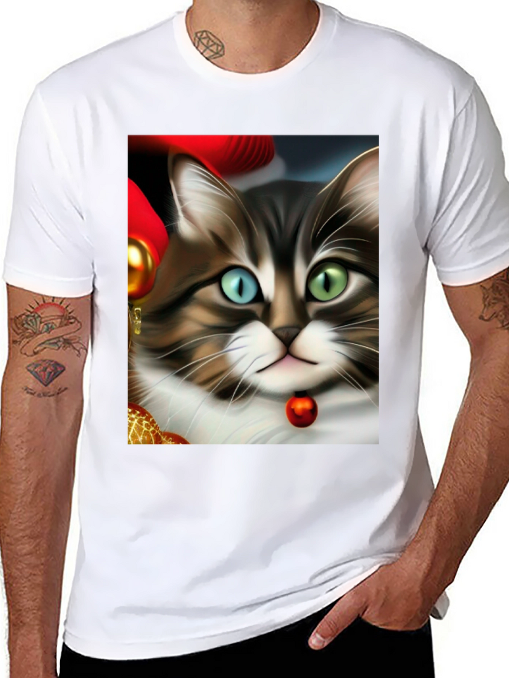 Heterochromia Cat T-Shirt