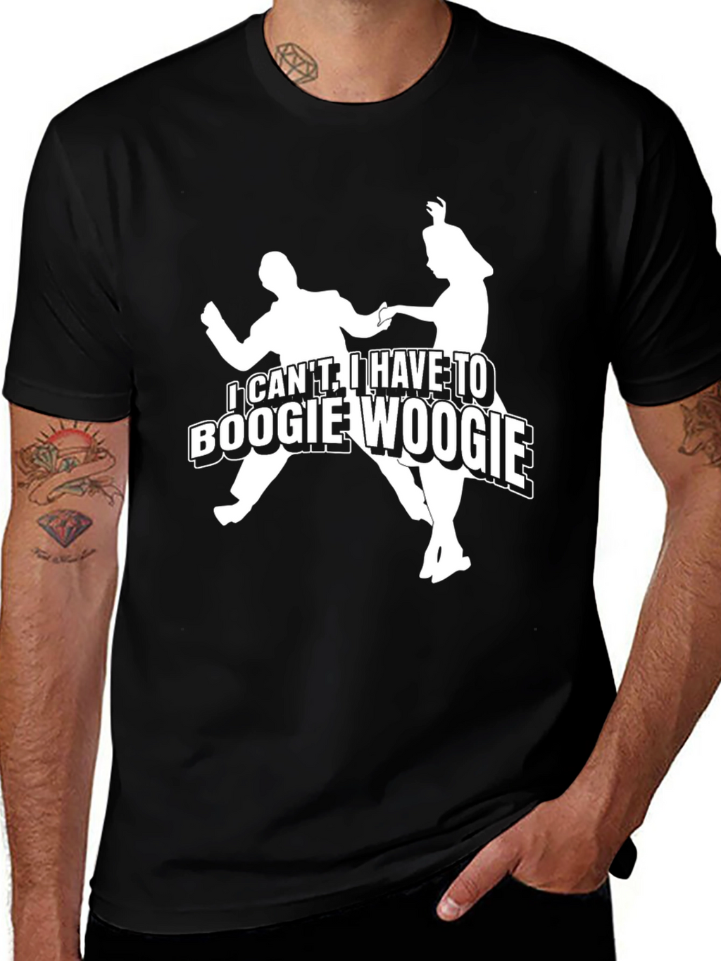 Boogie Woogie Dance Graphic T-Shirt