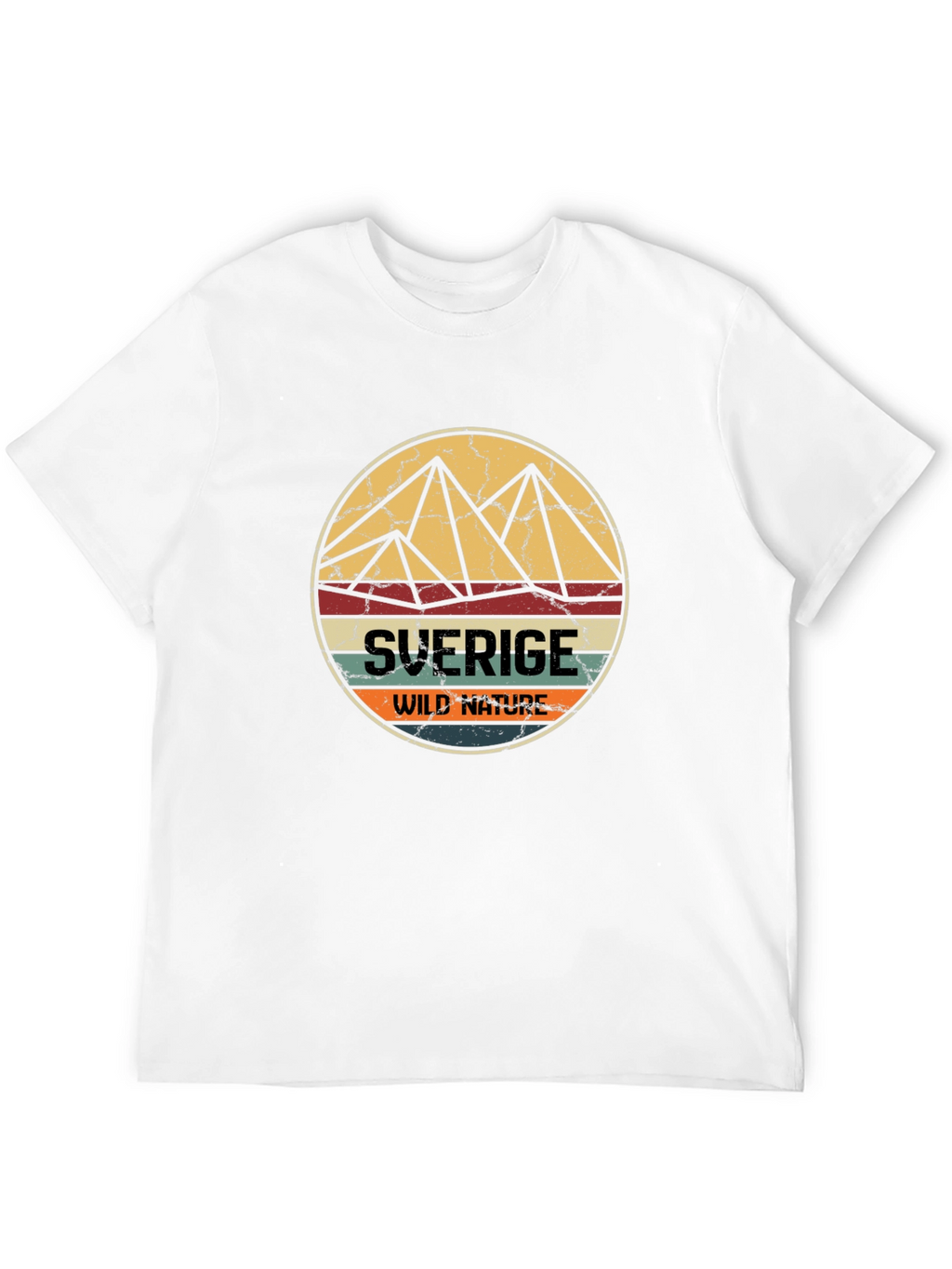 Sverige Wild Nature T-Shirt - Black
