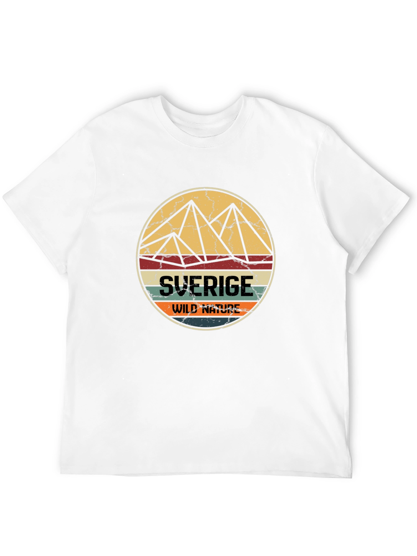 Sverige Wild Nature T-Shirt - Black