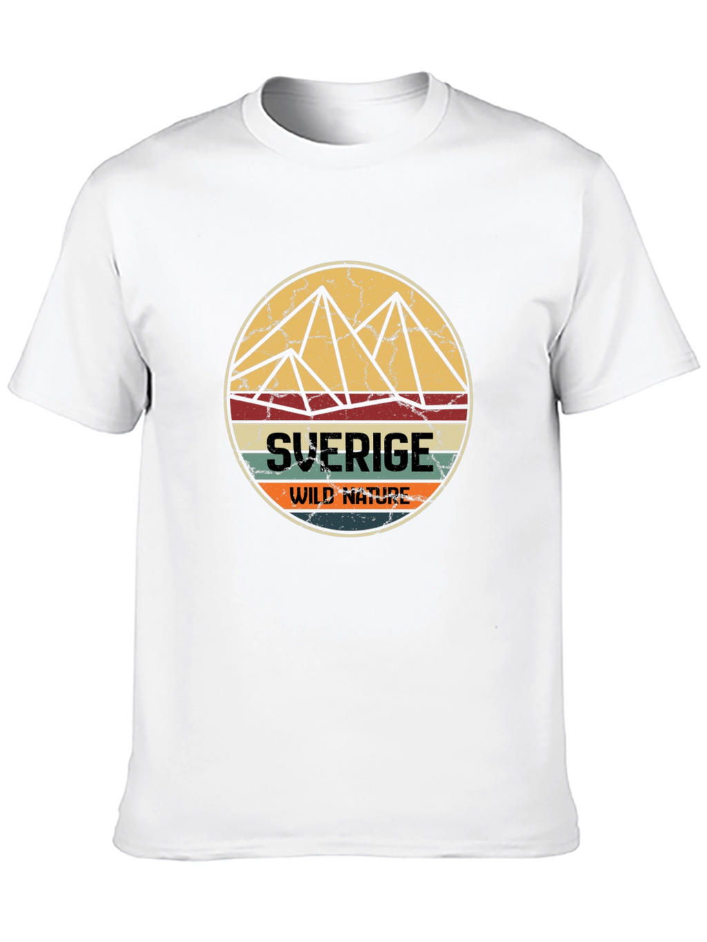 Sverige Wild Nature T-Shirt - Black