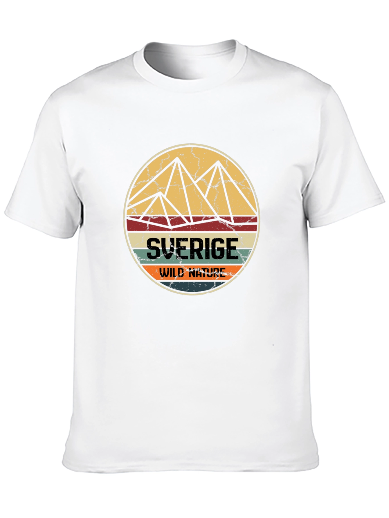 Sverige Wild Nature T-Shirt - Black