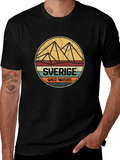 Sverige Wild Nature T-Shirt - Black