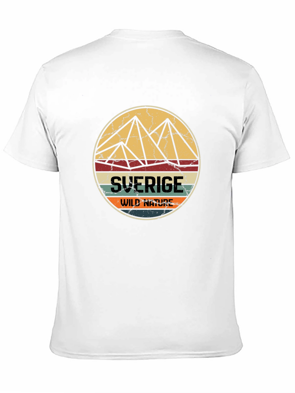 Sverige Wild Nature T-Shirt - Black