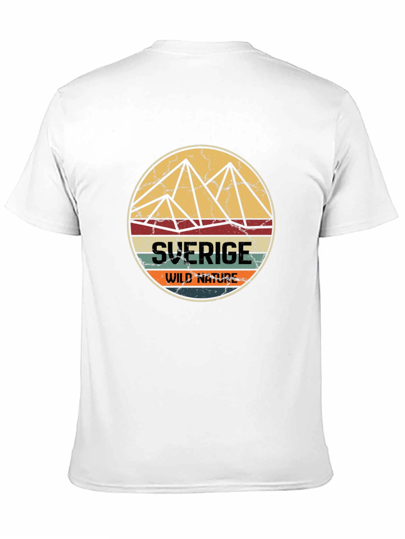 Sverige Wild Nature T-Shirt - Black