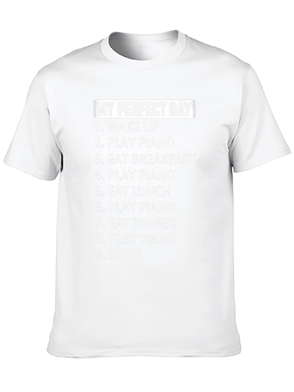 My Perfect Day Piano T-Shirt