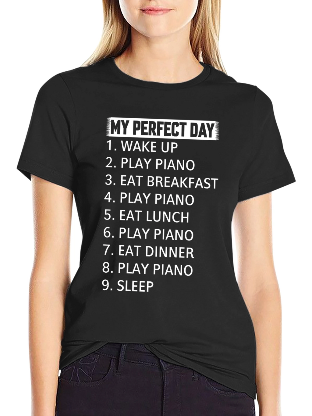 My Perfect Day Piano T-Shirt
