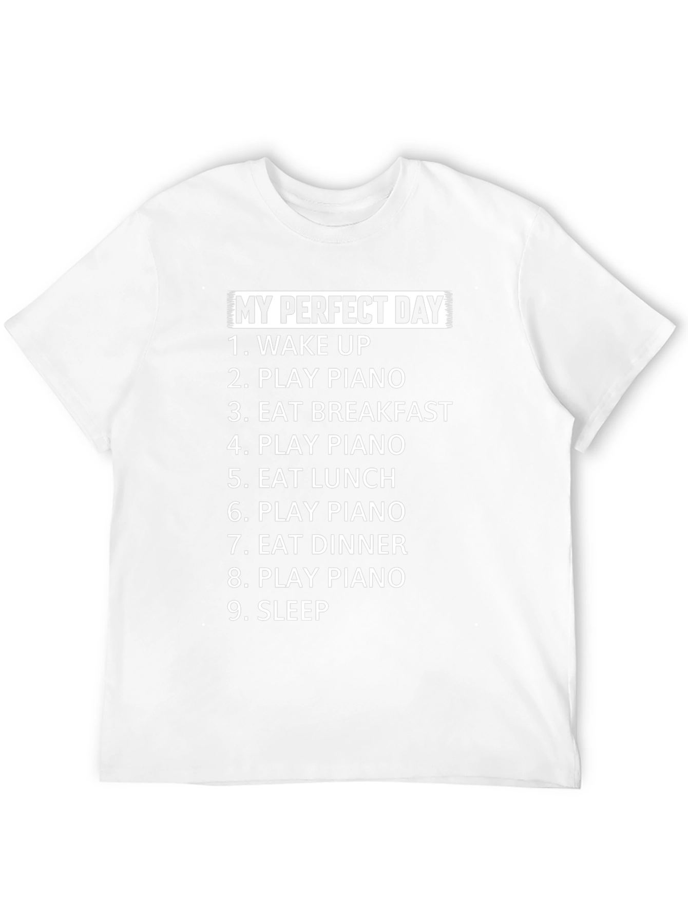 My Perfect Day Piano T-Shirt