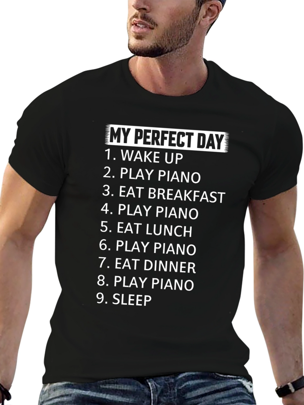 My Perfect Day Piano T-Shirt