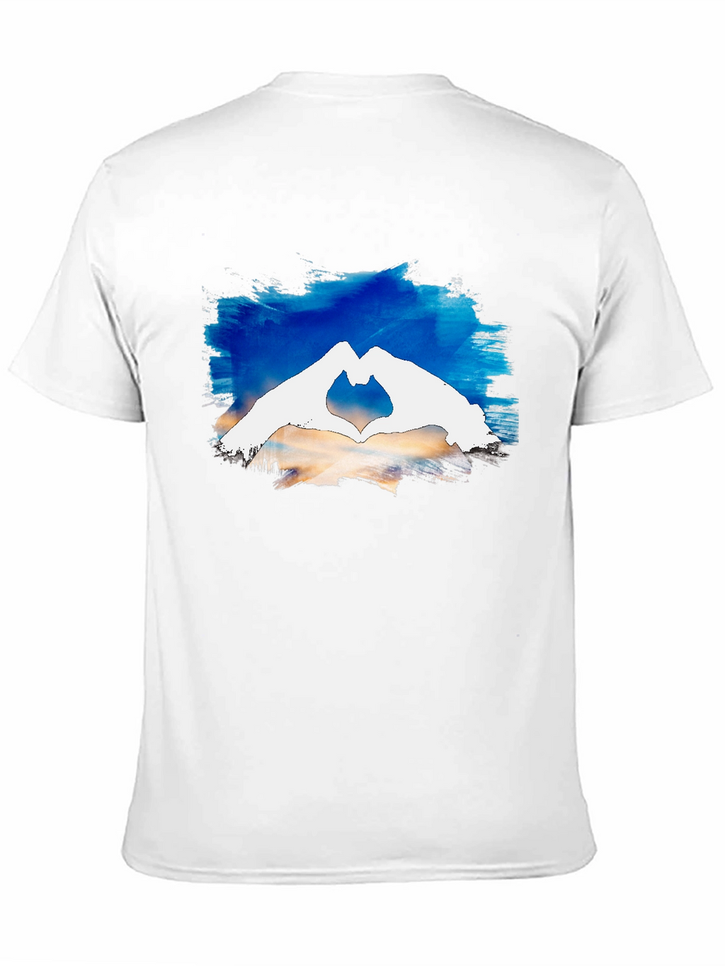 Heart Hands Graphic Tee - Black