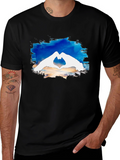 Heart Hands Graphic Tee - Black