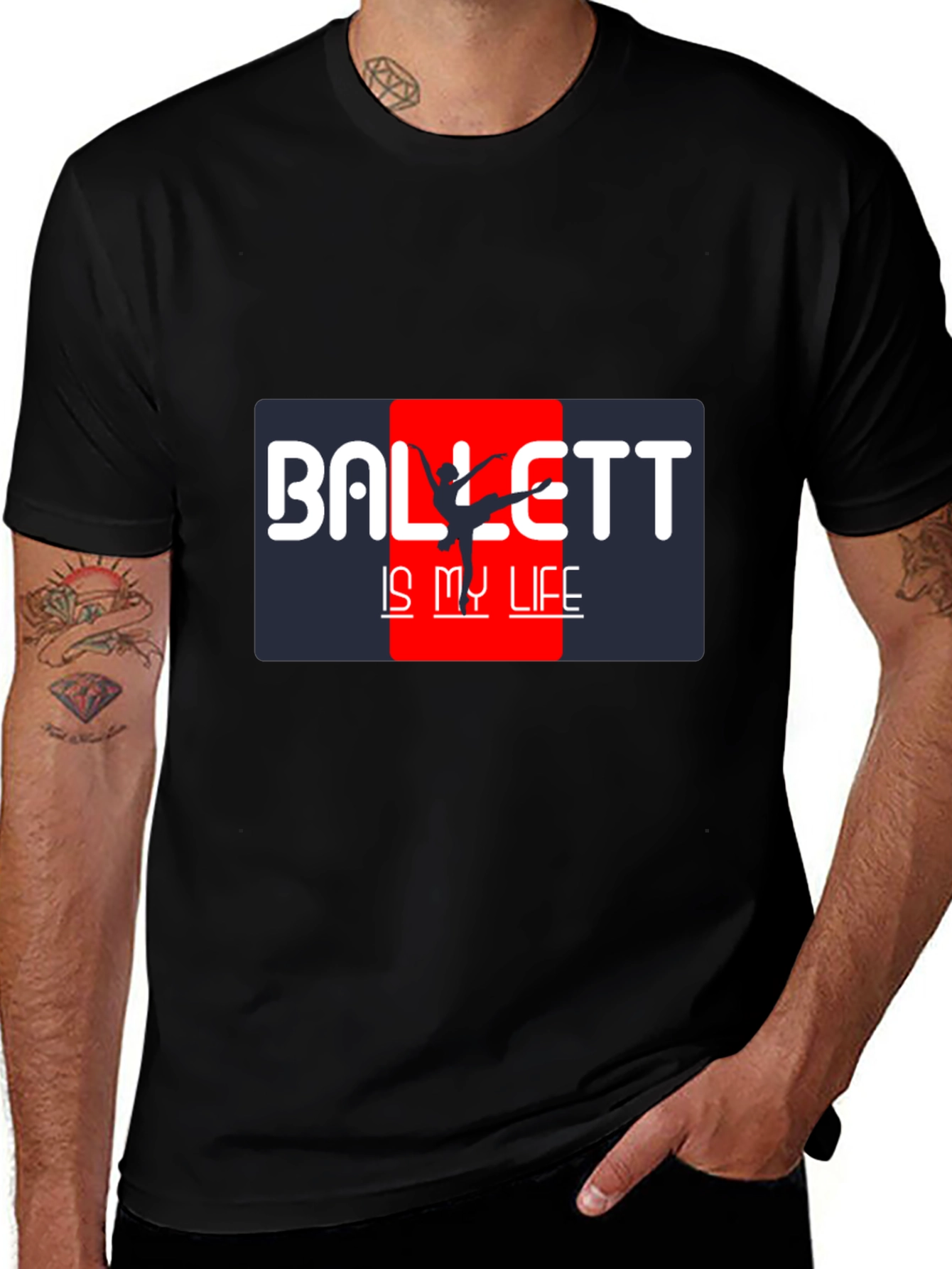 Ballet Is My Life T-Shirt Dancer Tee Unisex