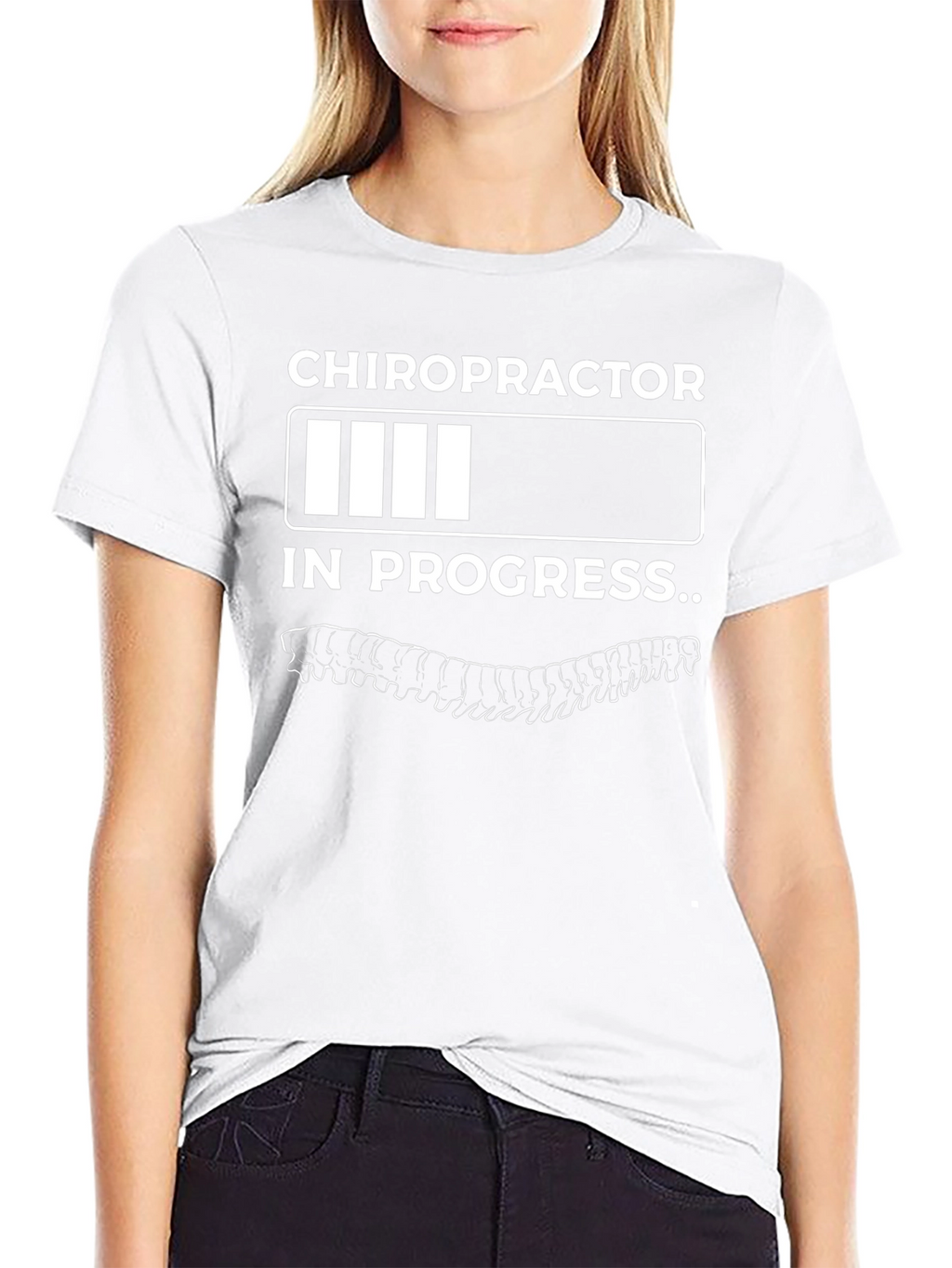 Chiropractor In Progress Funny T-Shirt
