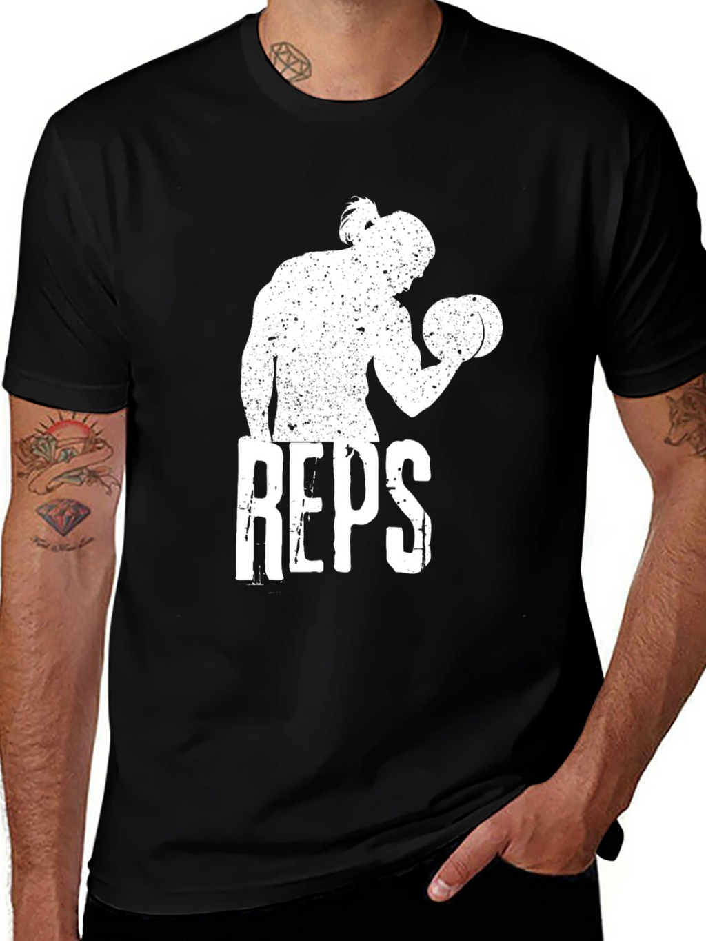 Workout T-Shirt: Reps Motivation