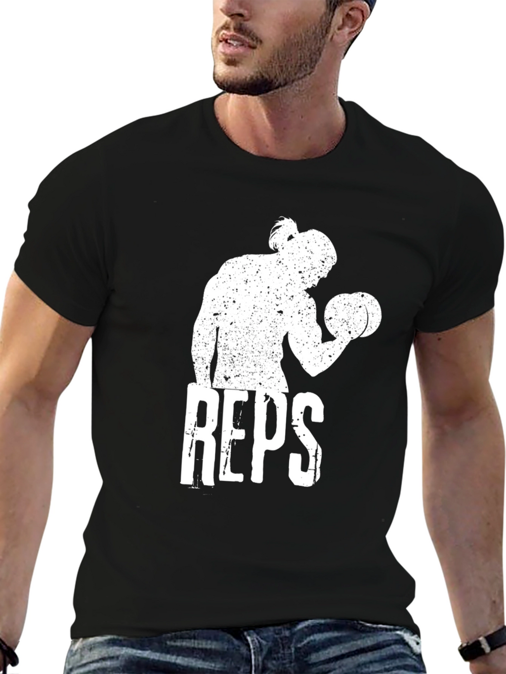 Workout T-Shirt: Reps Motivation