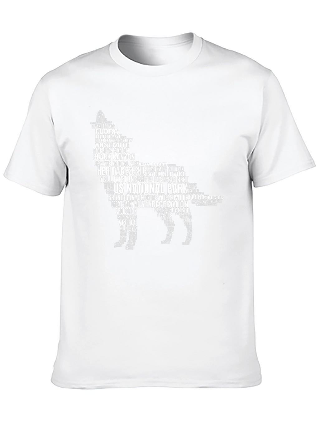 National Park Wolf T-Shirt
