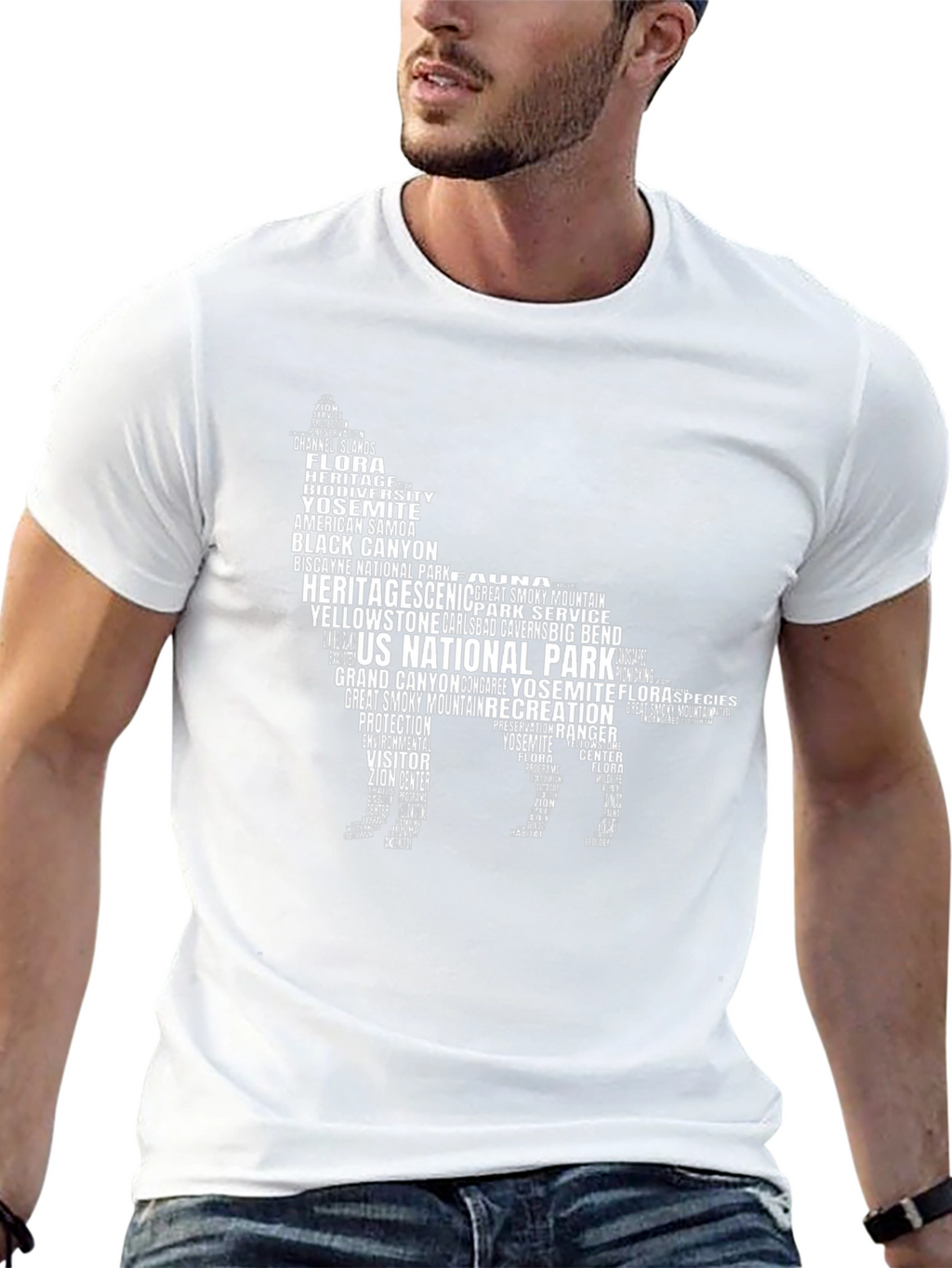 National Park Wolf T-Shirt