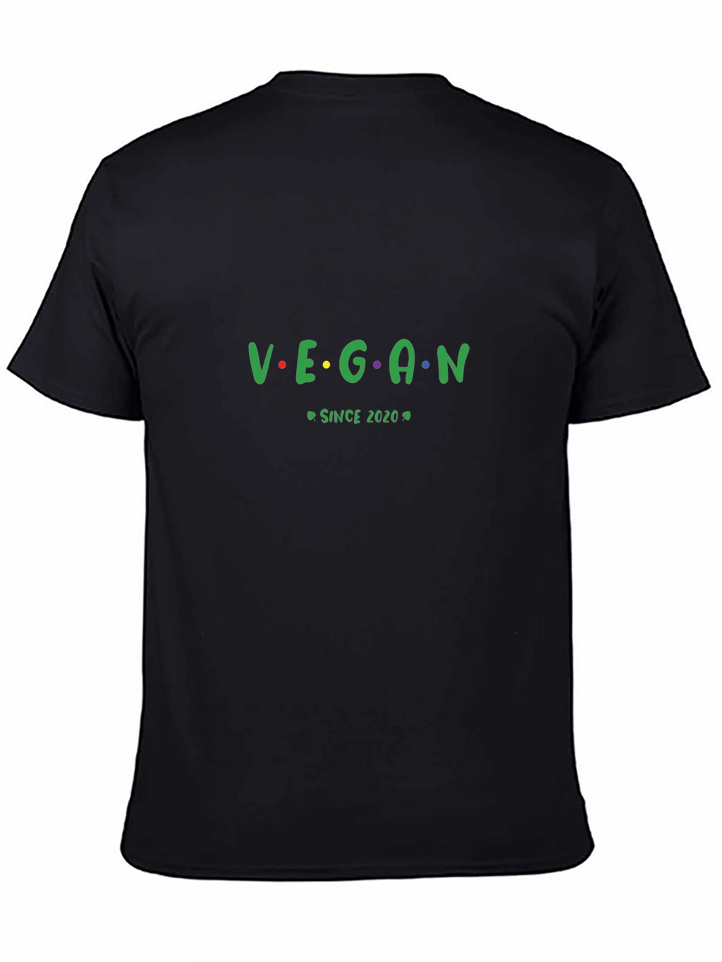 Vegan Since 2020 Black T-Shirt