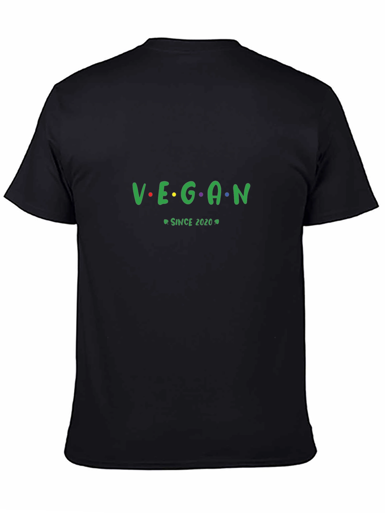 Vegan Since 2020 Black T-Shirt