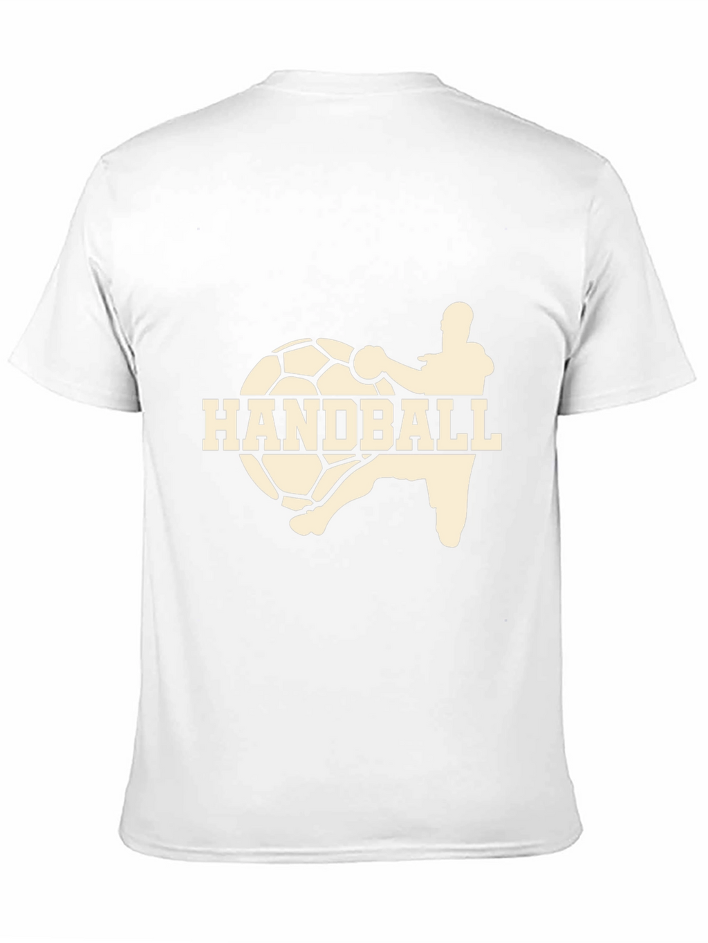 Handball Player Graphic Tee - Sporty Casual Style