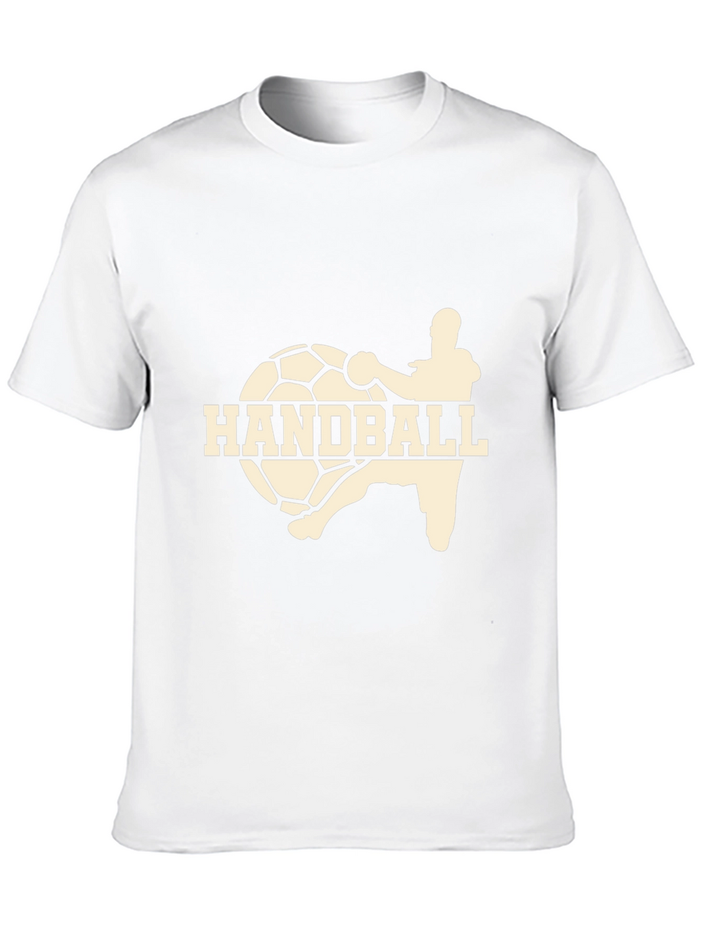 Handball Player Graphic Tee - Sporty Casual Style
