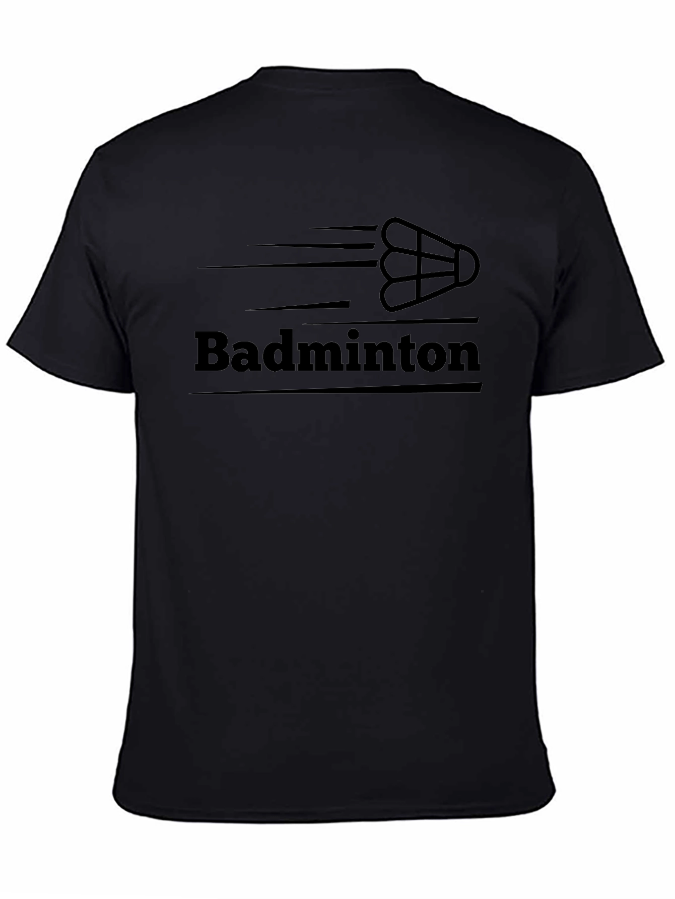 Badminton Graphic T-Shirt - Sporty Style