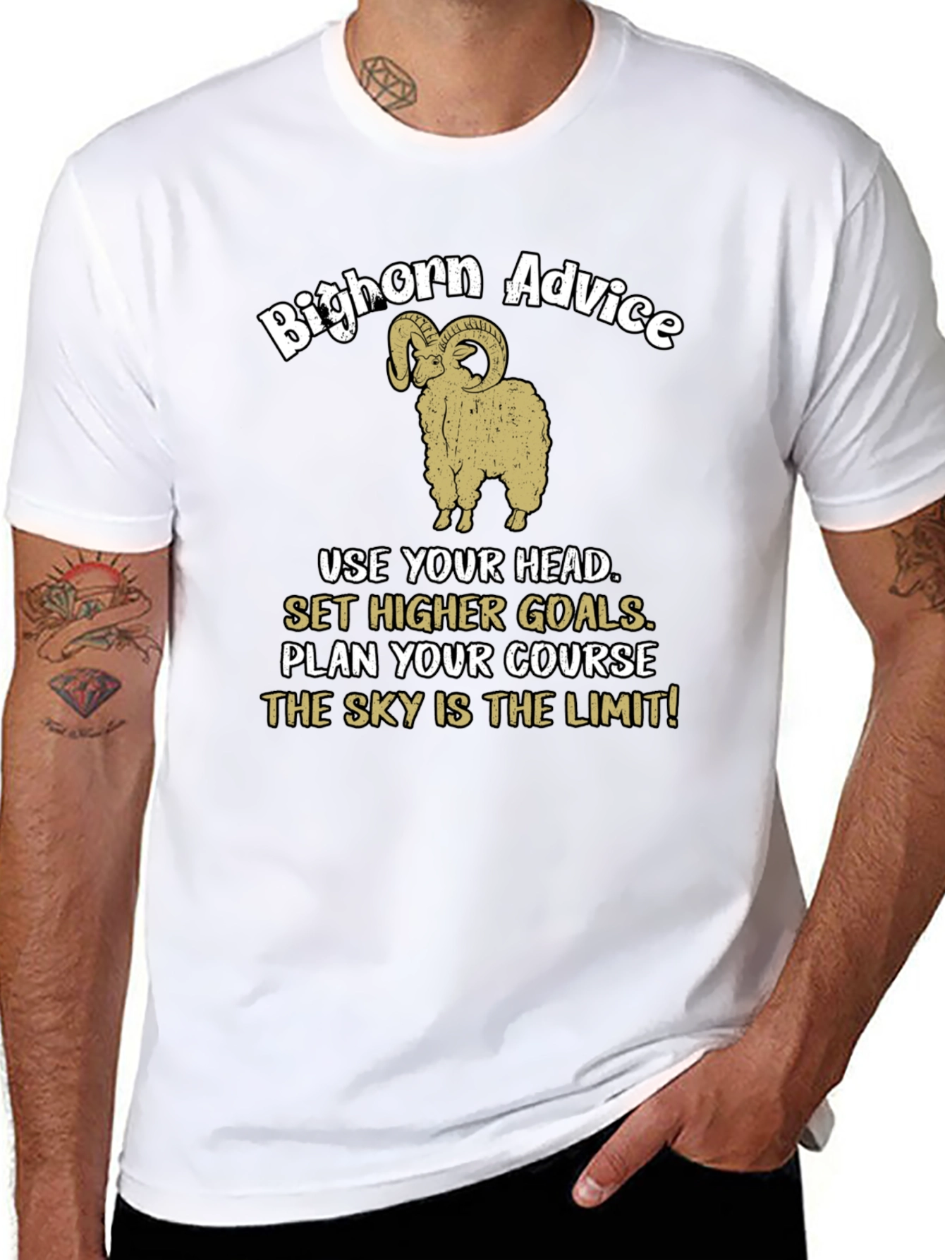 Bighorn Advice Graphic T-Shirt
