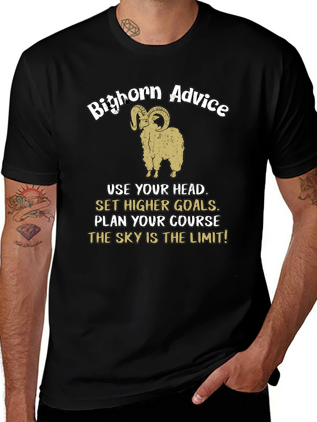 Bighorn Advice Graphic T-Shirt