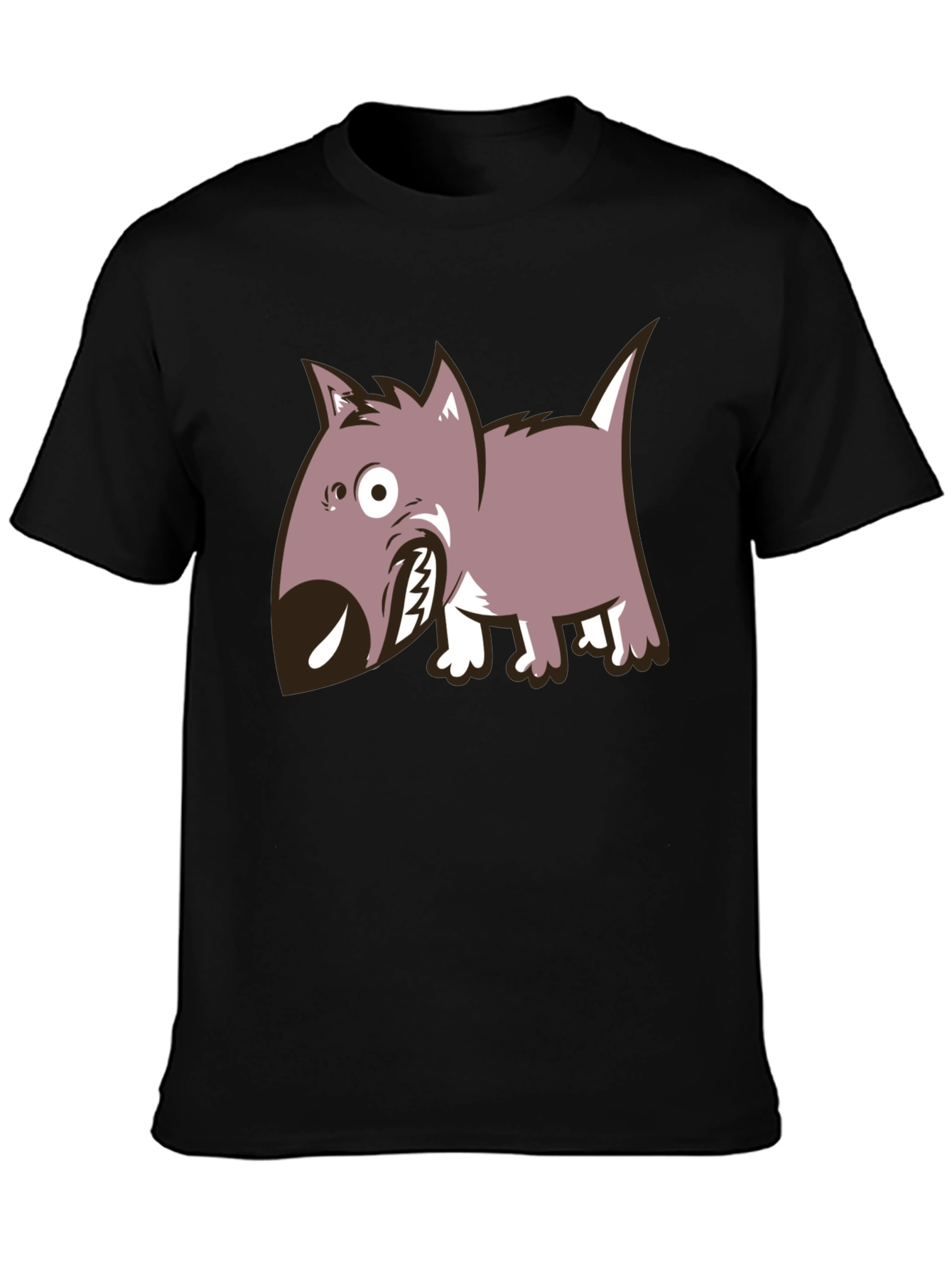 Cartoon Dog Graphic T-Shirt - Fun & Unique Style