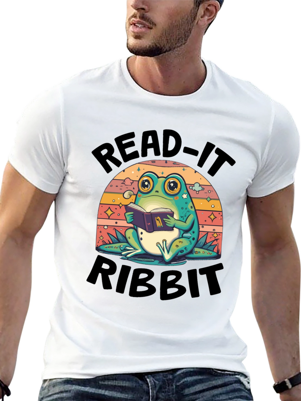 Read It Ribbit Frog T-Shirt