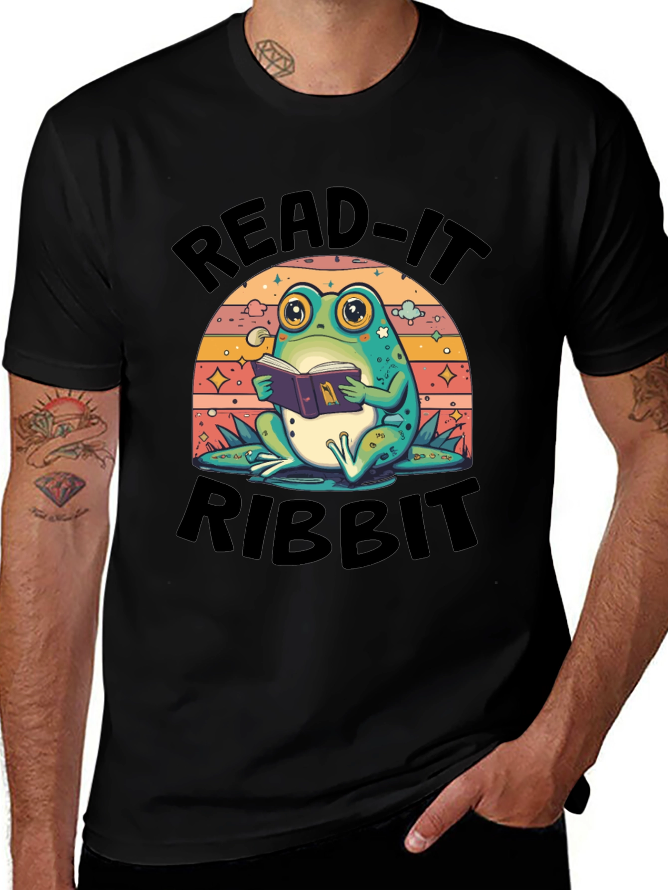 Read It Ribbit Frog T-Shirt