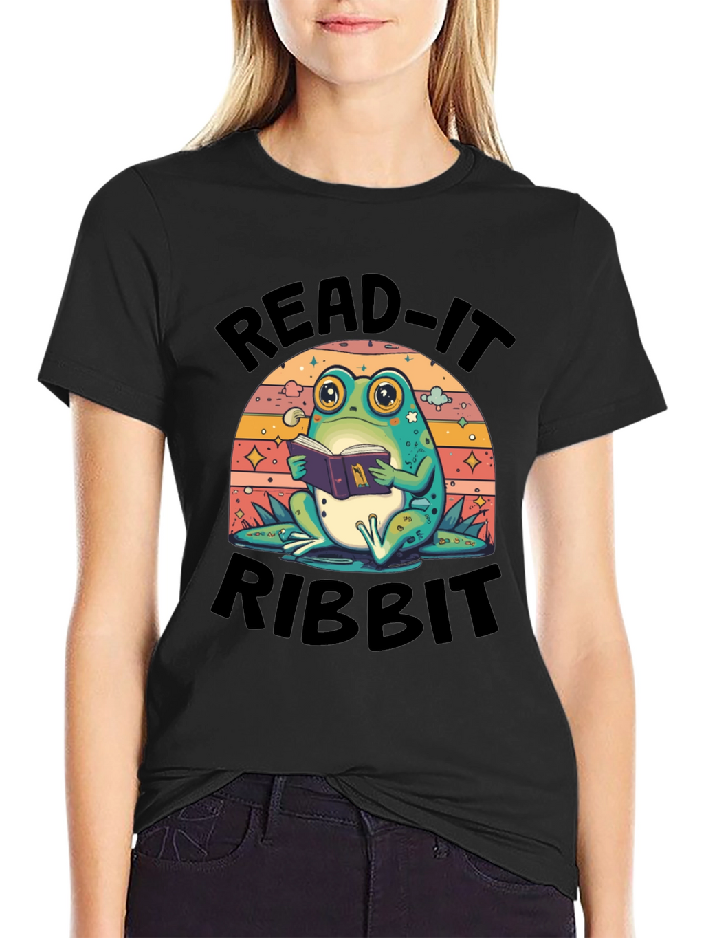 Read It Ribbit Frog T-Shirt