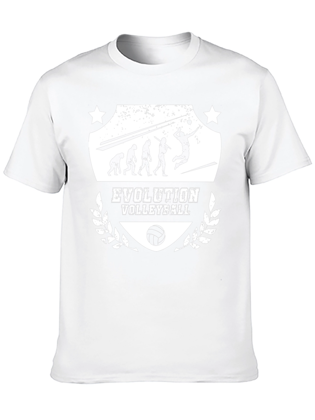 Evolution Volleyball Black Graphic T-Shirt