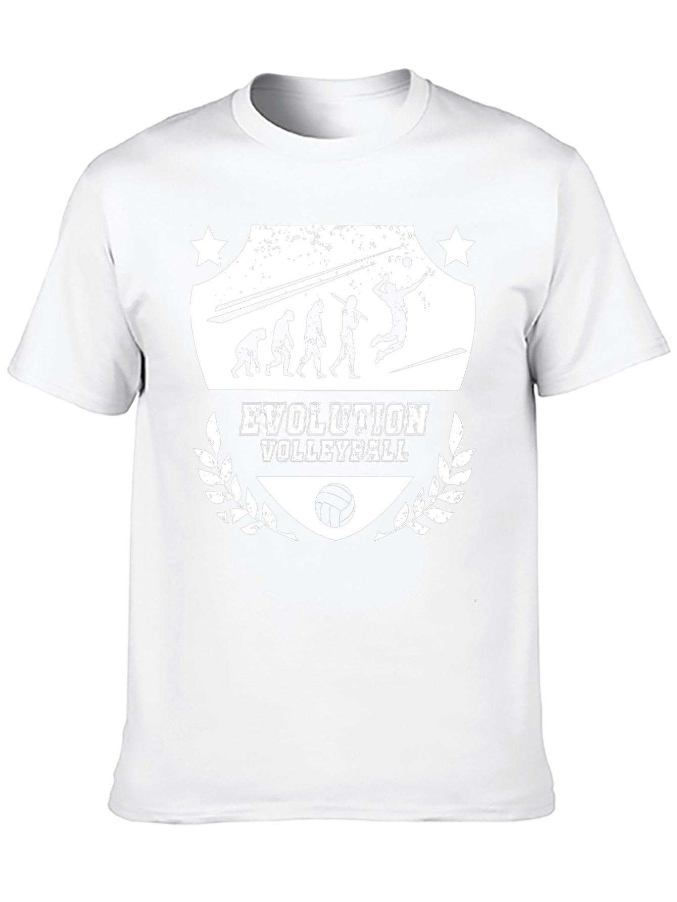 Evolution Volleyball Black Graphic T-Shirt