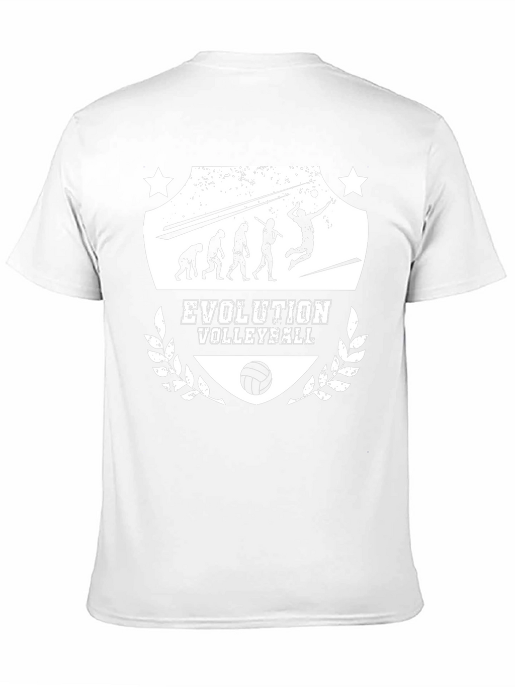 Evolution Volleyball Black Graphic T-Shirt