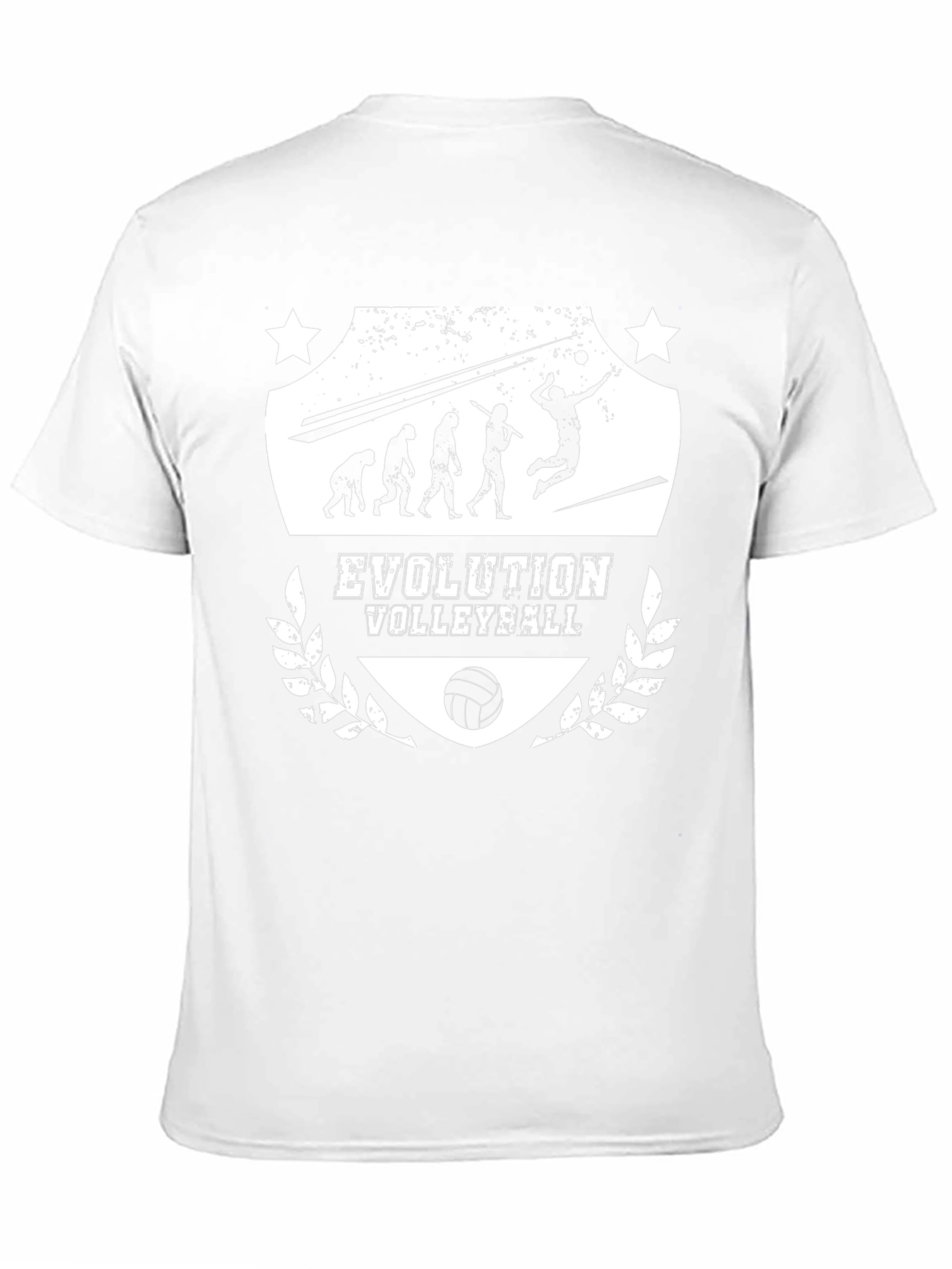 Evolution Volleyball Black Graphic T-Shirt