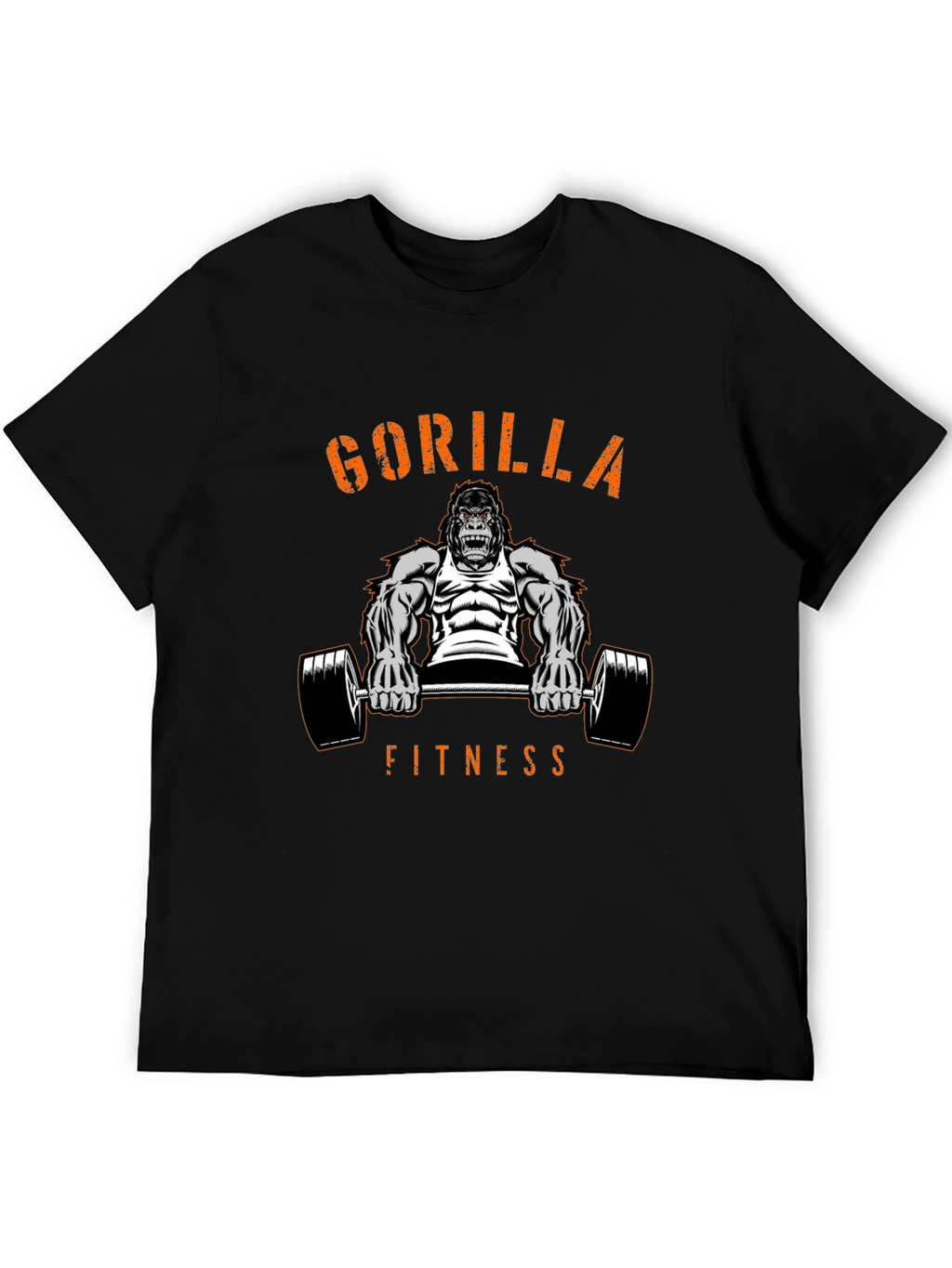 Gorilla Fitness Black T-Shirt