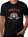 Gorilla Fitness Black T-Shirt
