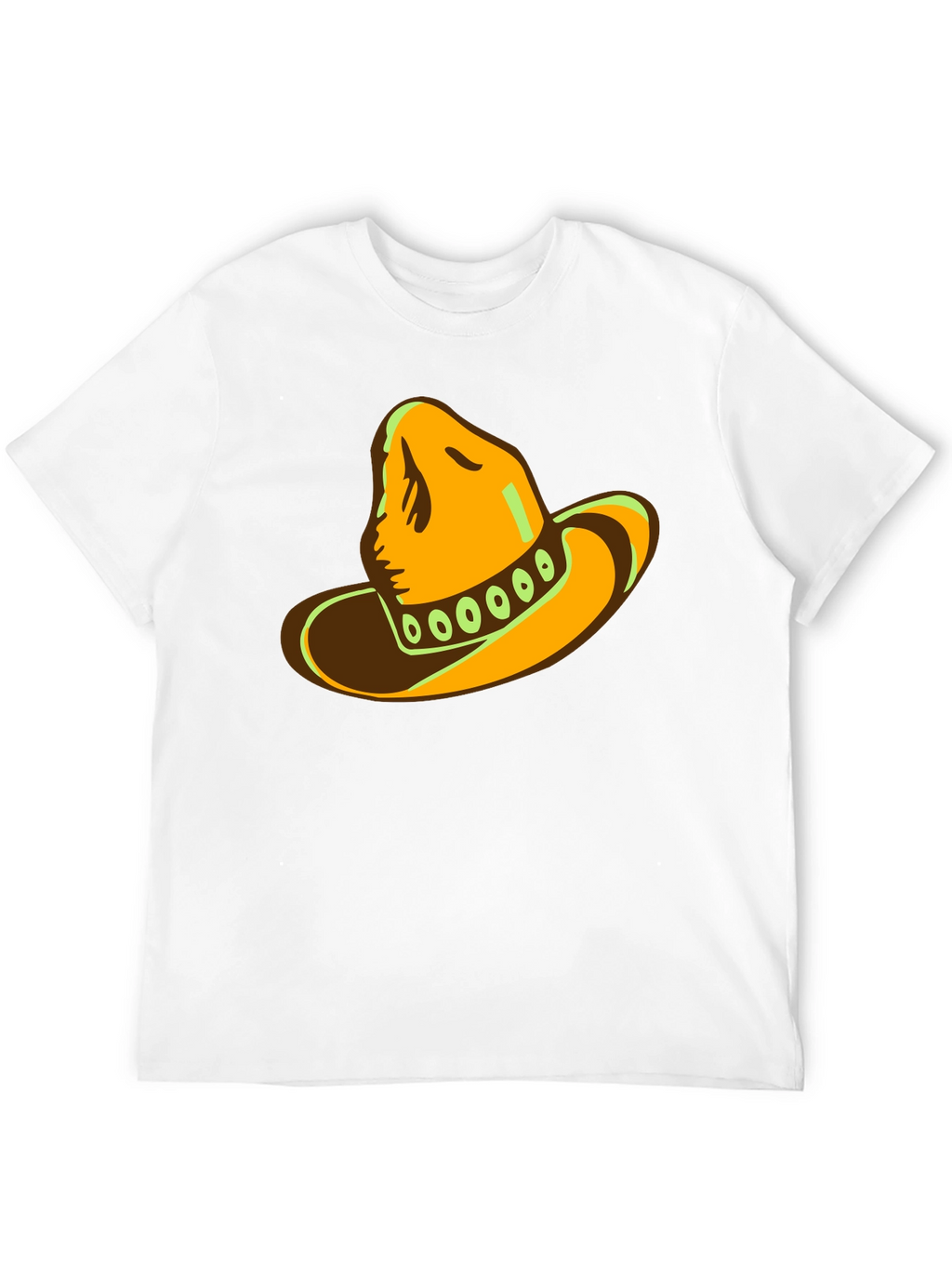 Cool Sombrero Graphic Black T-Shirt