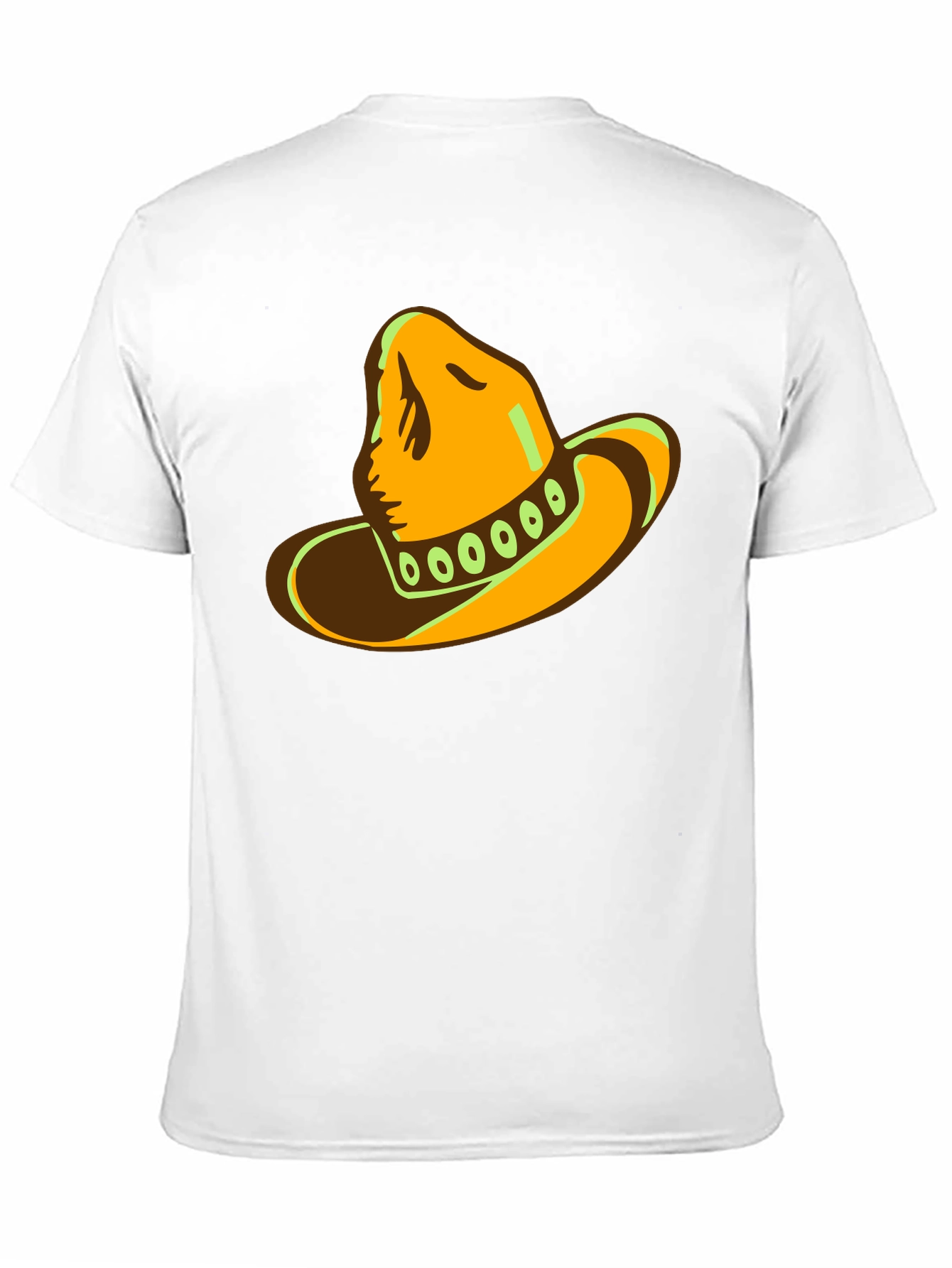 Cool Sombrero Graphic Black T-Shirt