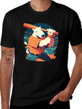 Baseball Dog Graphic Tee