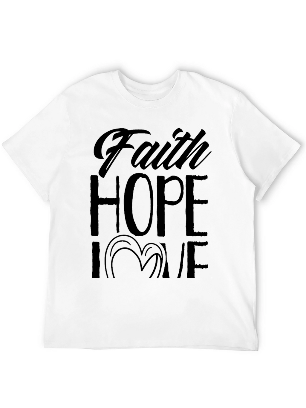 Faith Hope Love Graphic Tee