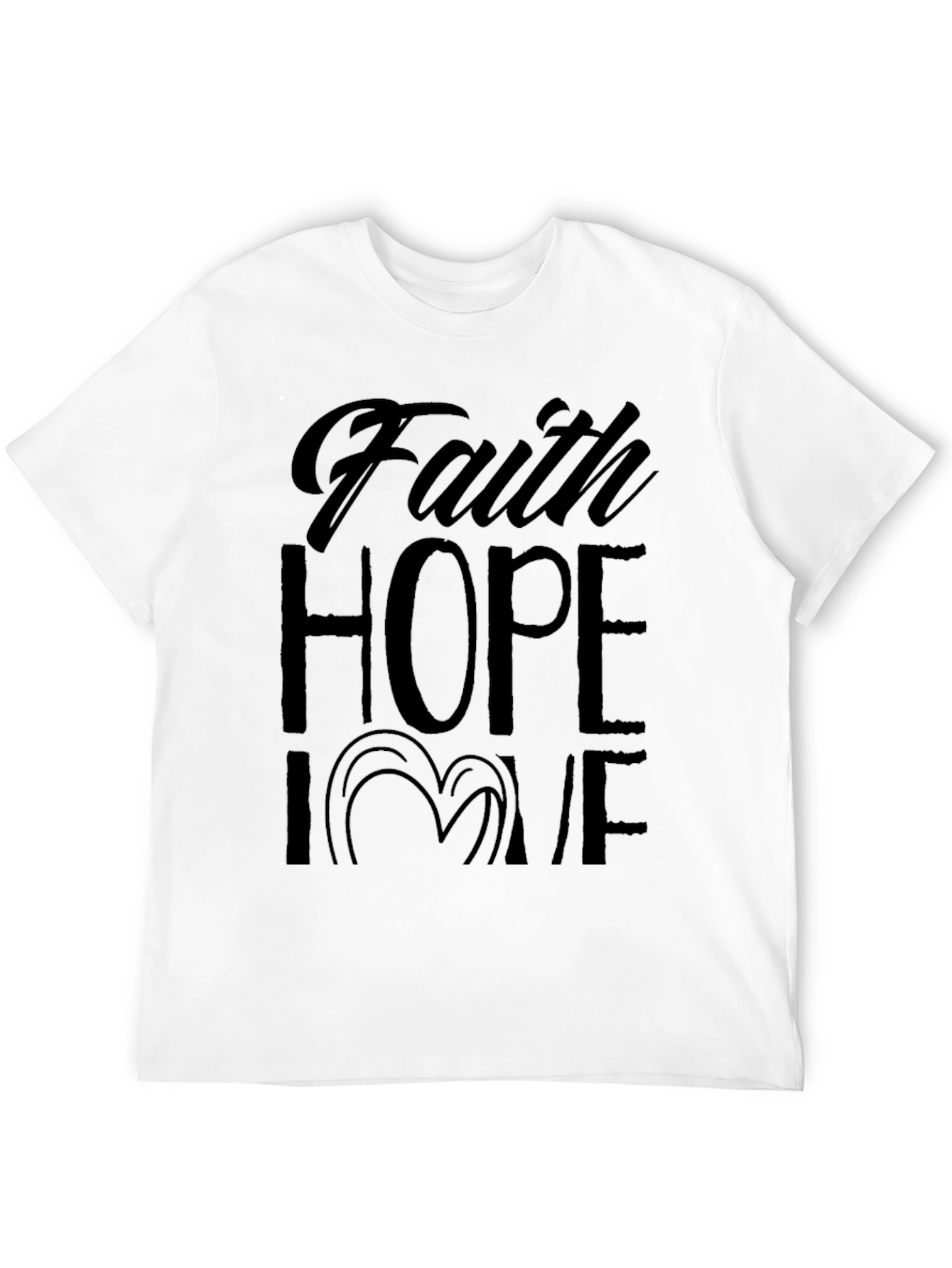 Faith Hope Love Graphic Tee