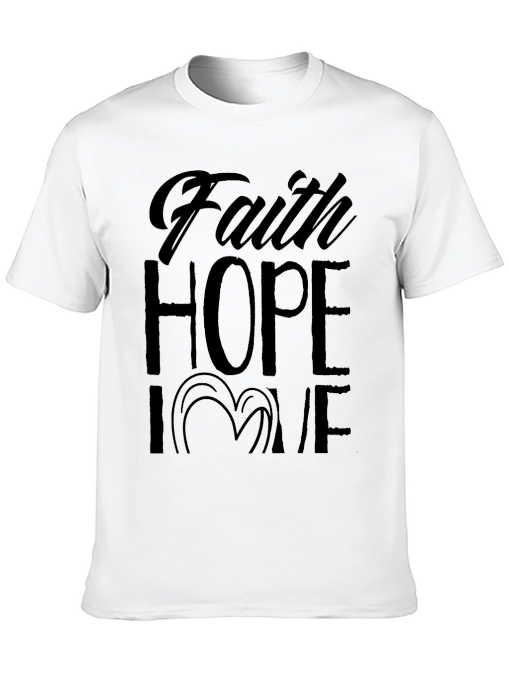 Faith Hope Love Graphic Tee
