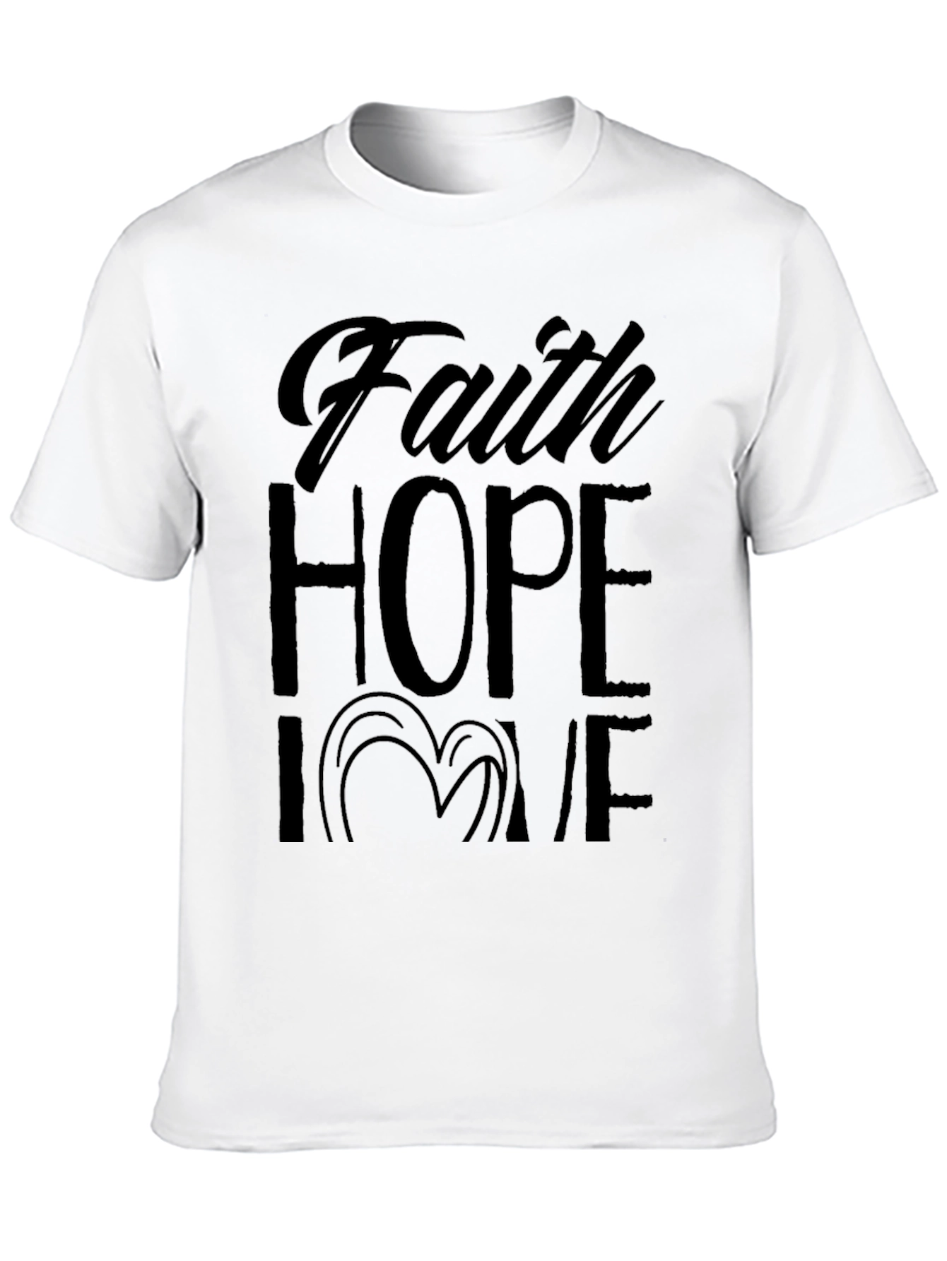 Faith Hope Love Graphic Tee